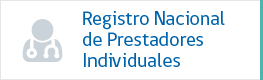 Registro Nacional  de Prestadores  Individuales