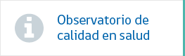 Observatorio de  calidad en salud