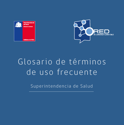 Portada del Glosario de Términos de uso frecuente