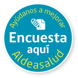 Encuesta ayúdanos a mejorar Aldeasalud