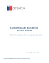 Estadísticas Entidades Acreditadoras a diciembre de 2017
