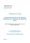 Hospitalización Social en Adultos Mayores en el Sistema de Salud de Chile