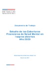 Coberturas Financieras de Salud Mental en Isapres Abiertas, año 2020