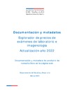 Documentación y Metadatos Explorador de Precios 2o Semestre 2022