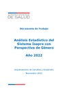 Análisis Estadístico del Sistema Isapre con Perspectiva de Género año 2022