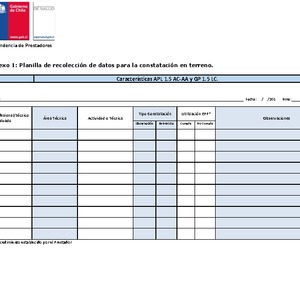 Pauta de evaluación