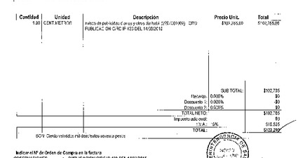 Orden de Compra N°148