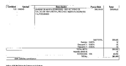 Orden de Compra N°329