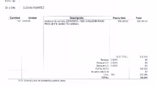 Orden de Compra N° 734