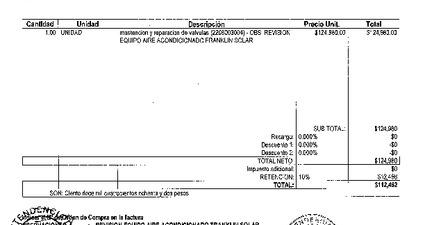 Orden de Compra N°195