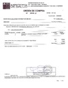 Orden de Compra N° 249