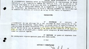 Res Aprueba Contrato Oficina Pto Montt