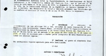 Res Aprueba Contrato Oficina Pto Montt