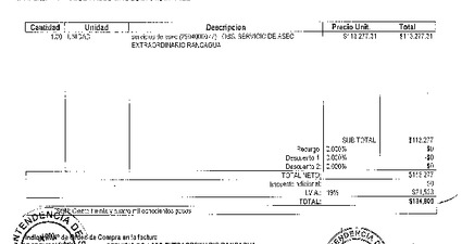 Orden de Compra N°268