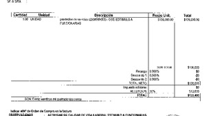 Orden de Compra N°192