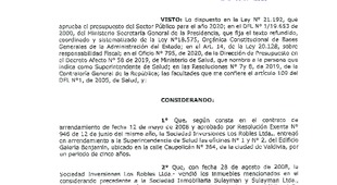 Resoluciones Modificatorias Valdivia