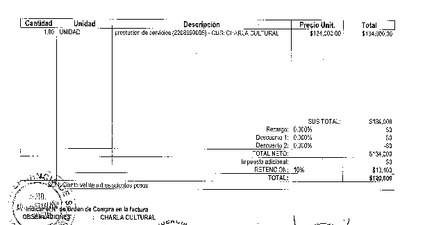 Orden de Compra N° 868