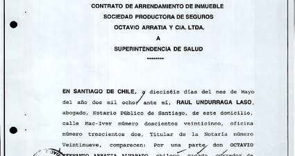 Contrato Arica