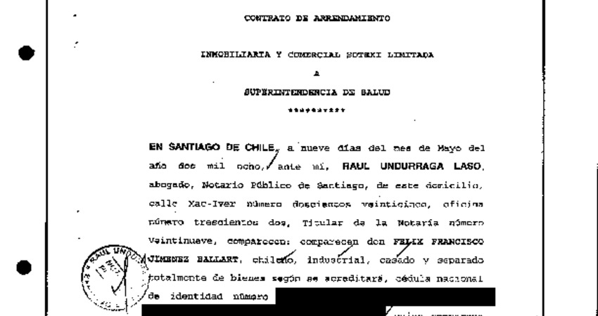 Talca Contrato del 09-05-2008